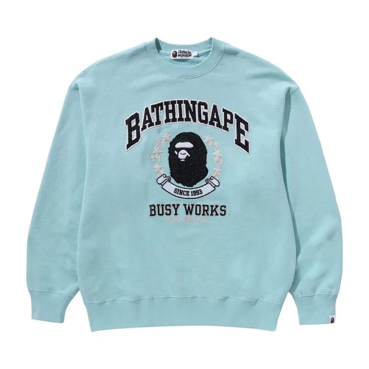 BAPE Bathing Ape Crewneck Sax