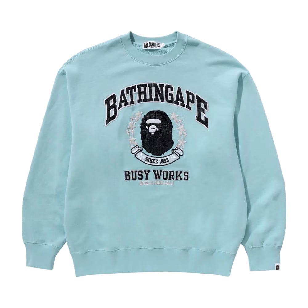 BAPE Bathing Ape Crewneck Sax