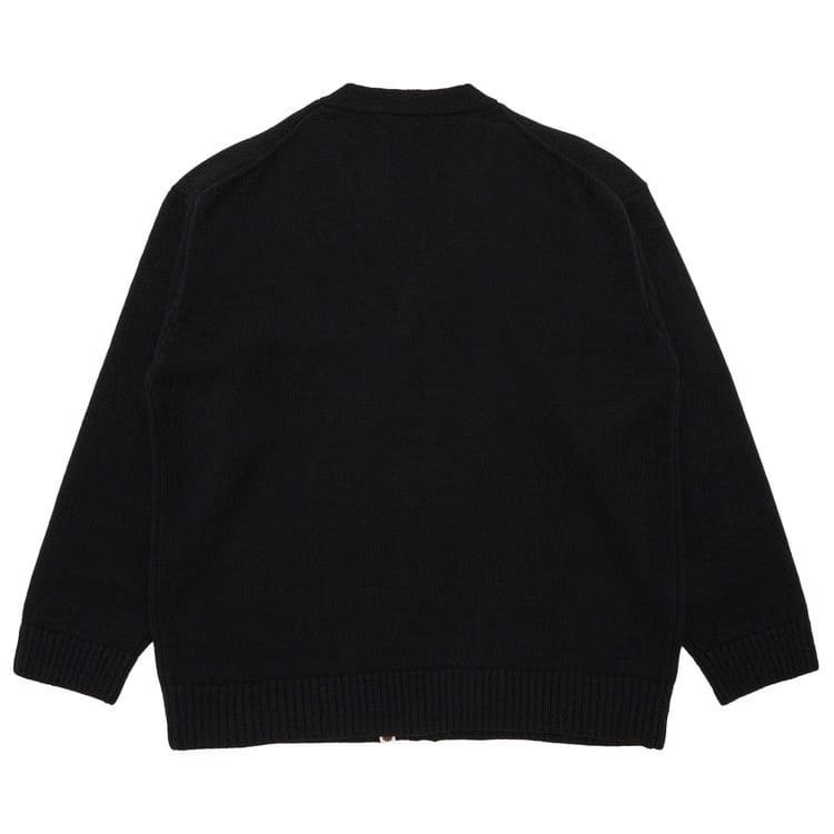 GOAT Exclusive BAPE Knit College Cardigan Black
