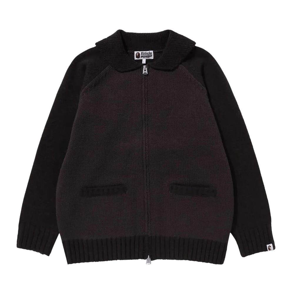 BAPE x OVO Cowichan Sweater Grey