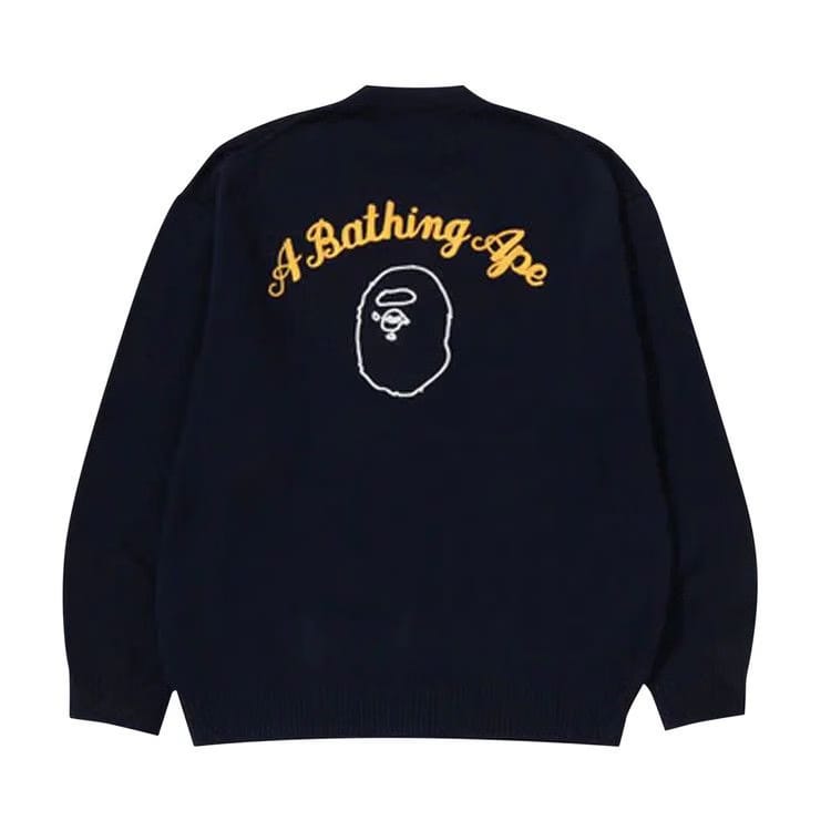 BAPE Knit Cardigan Navy