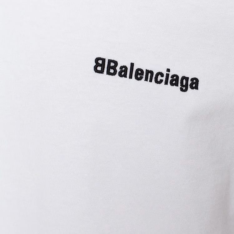 Balenciaga Corporate Logo T-Shirt White/Black