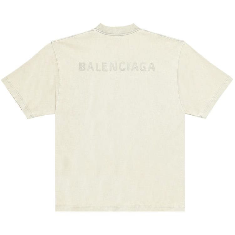Balenciaga Medium Fit T-Shirt Cement Grey