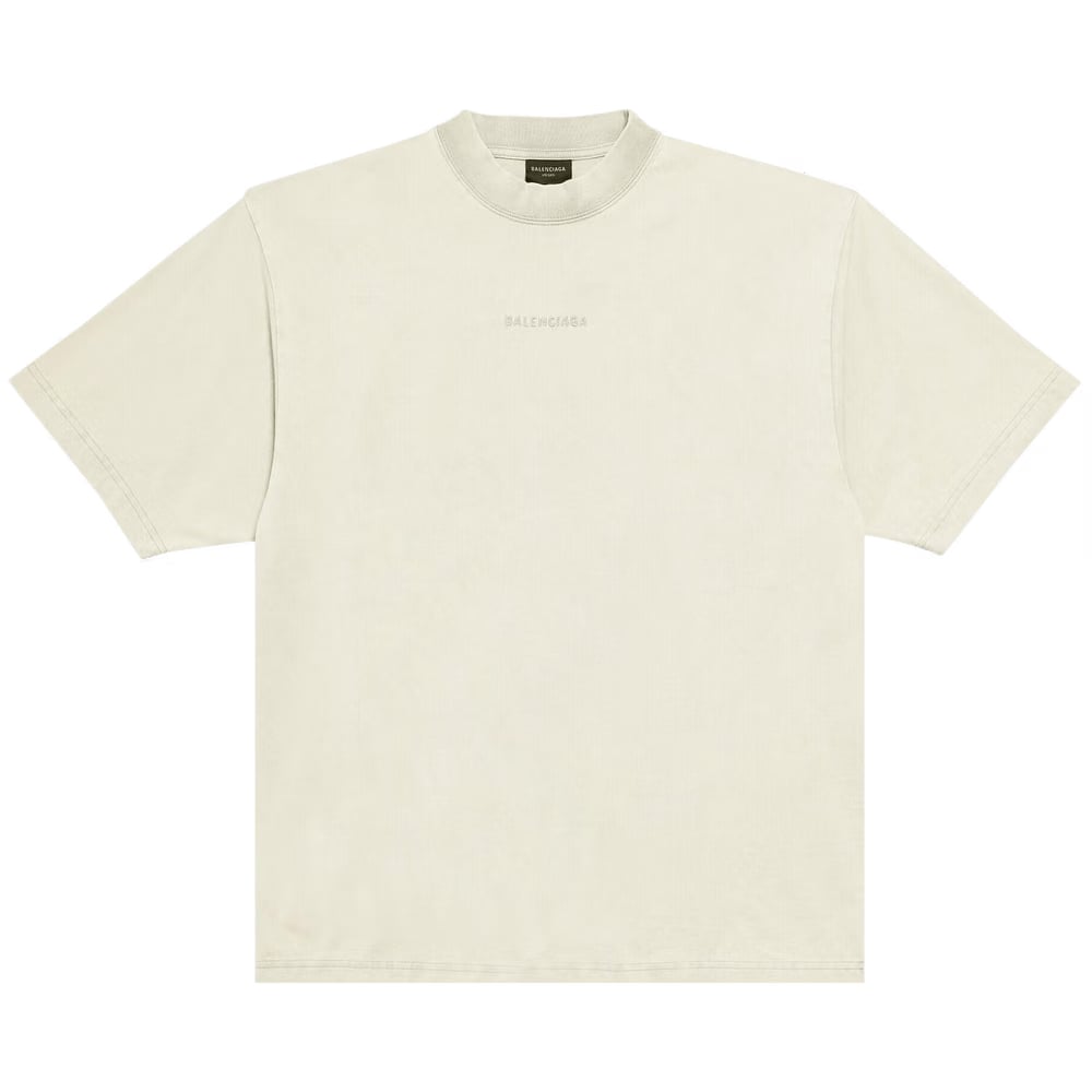 Balenciaga Medium Fit T-Shirt Cement Grey