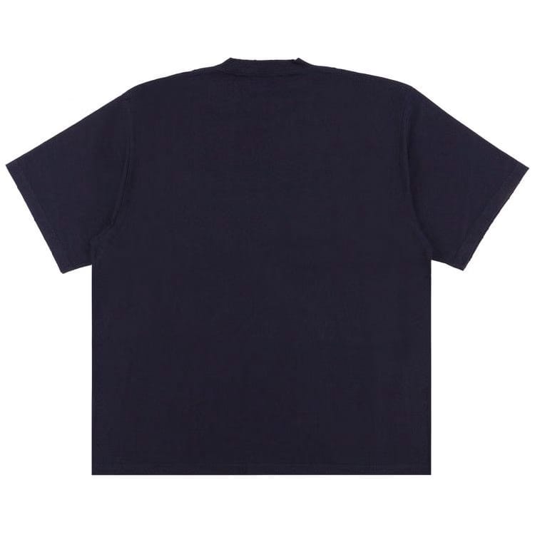 Balenciaga Rib Triangle T-Shirt Marine//White