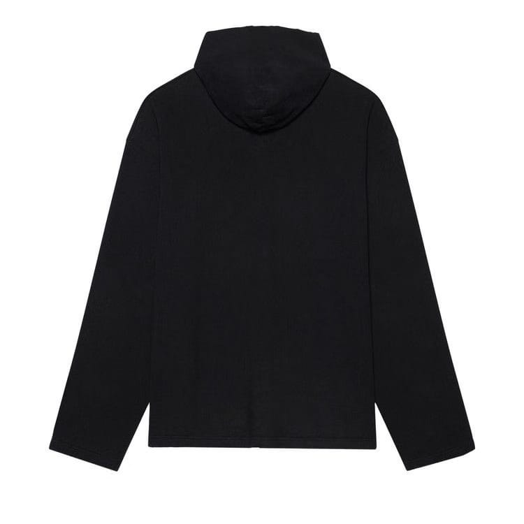 Balenciaga Free Embroidered No Rib Hoodie Black