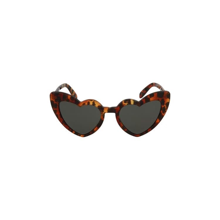 Saint Laurent Heart Sunglasses Havana/Grey