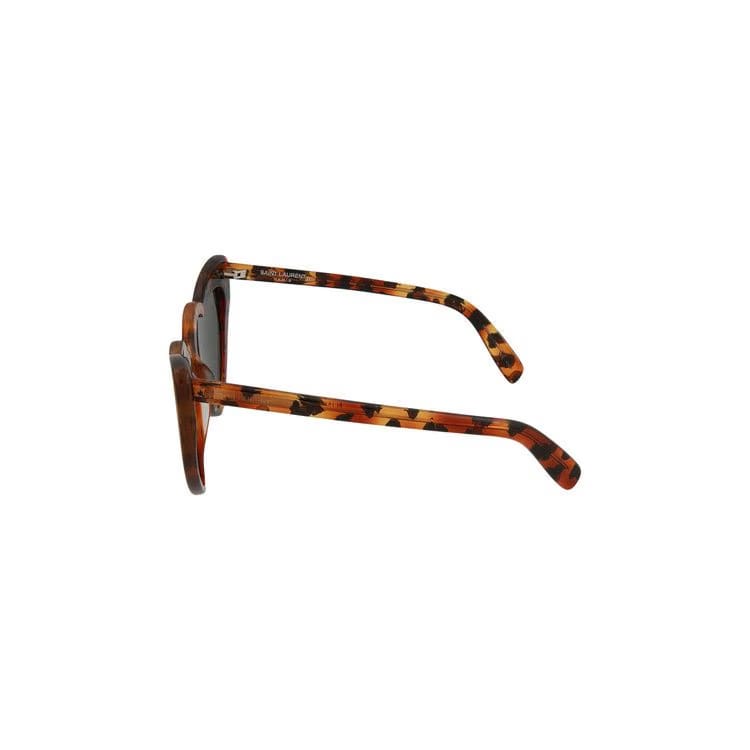Saint Laurent Heart Sunglasses Havana/Grey
