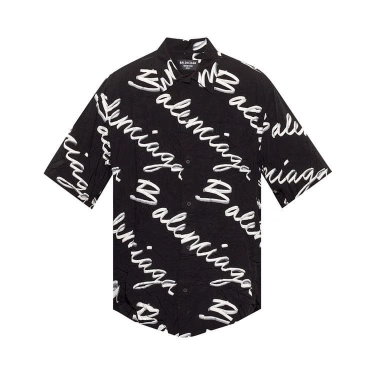 Balenciaga Minimal Shirt Black/White