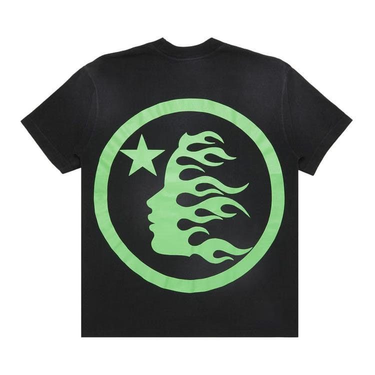 Hellstar Classic T-Shirt (Regular Print) Black/Green