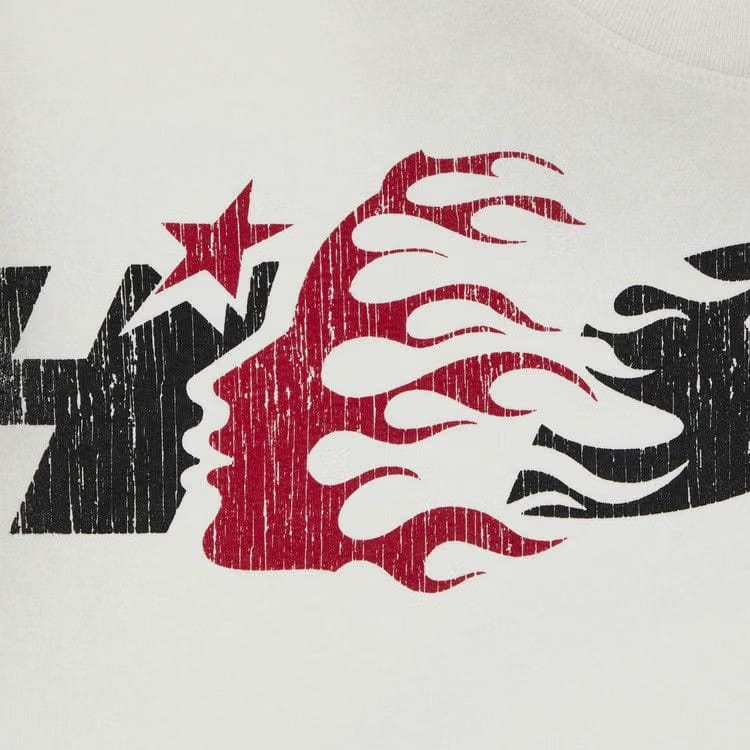 Hellstar Studios Cartoon Logo T-Shirt Grey