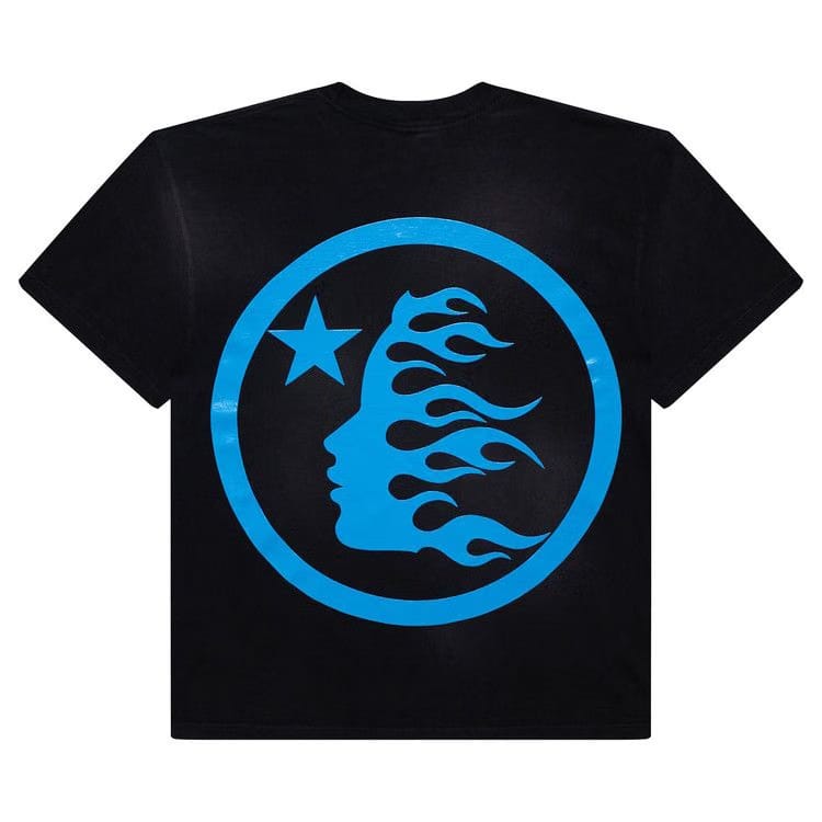 Hellstar Classic T-Shirt (Gel Print) Black/Blue