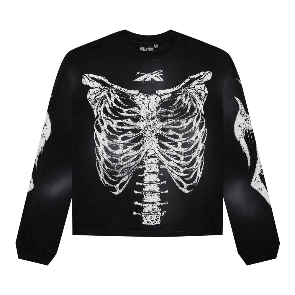 Hellstar Skeleton Long-Sleeve Black