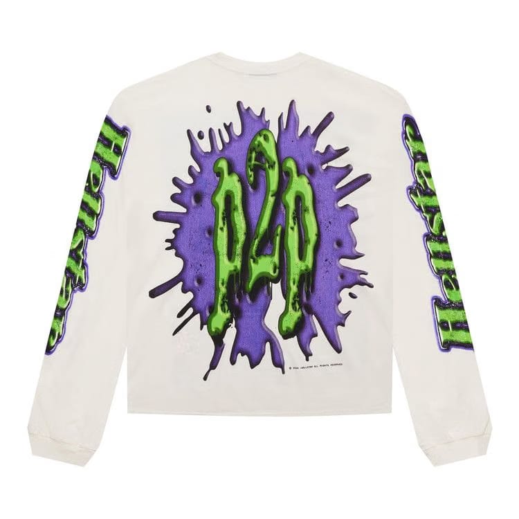 Hellstar Horror Book Long-Sleeve White