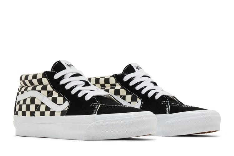 Sk8-Mid Reissue 83 LX Checkerboard - Black