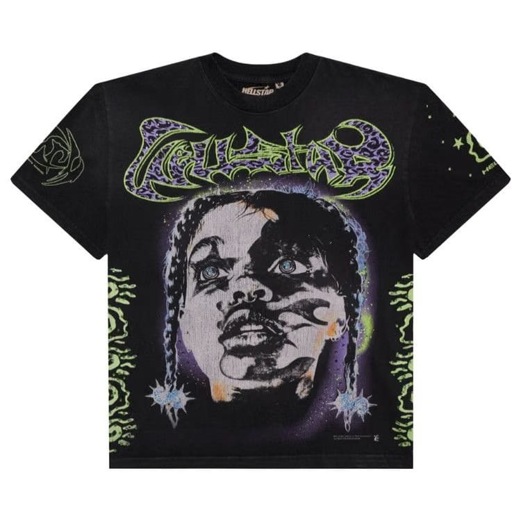 Hellstar Amen T-Shirt Black