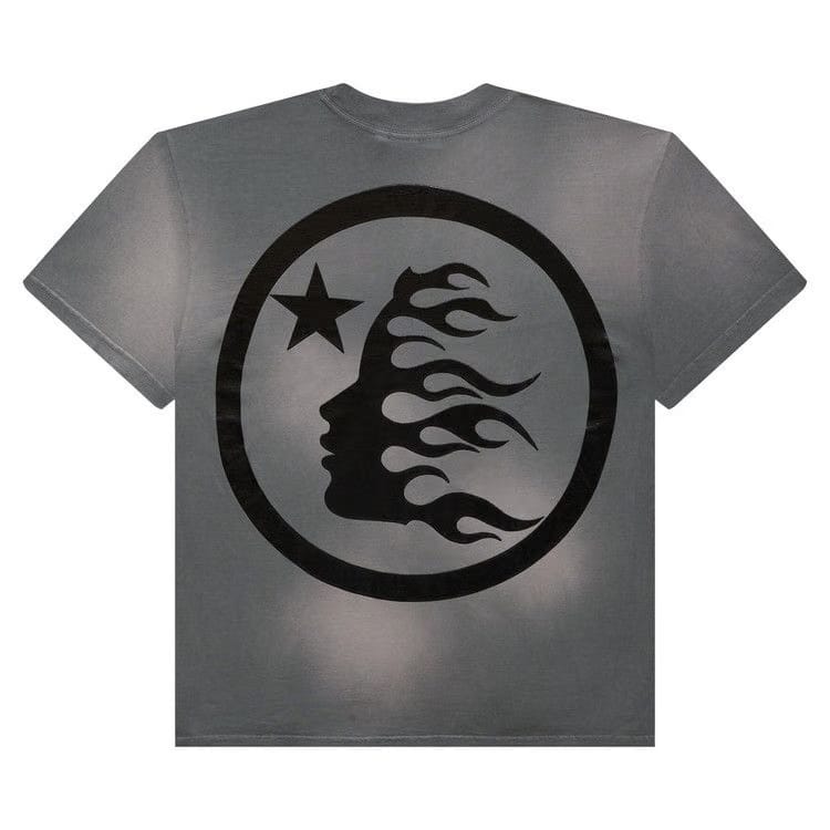 Hellstar Sports Core Logo Gel T-Shirt Grey