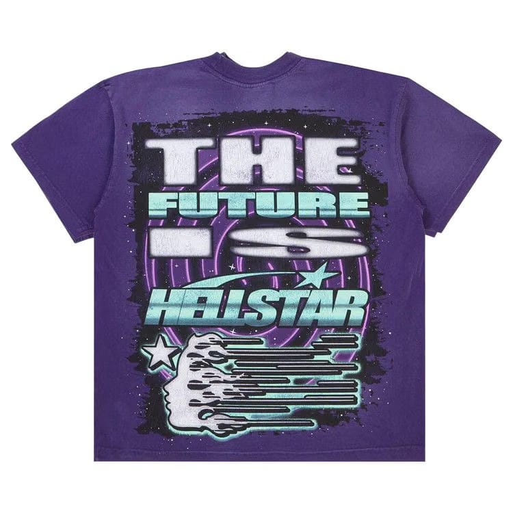 Hellstar Goggle T-Shirt Purple