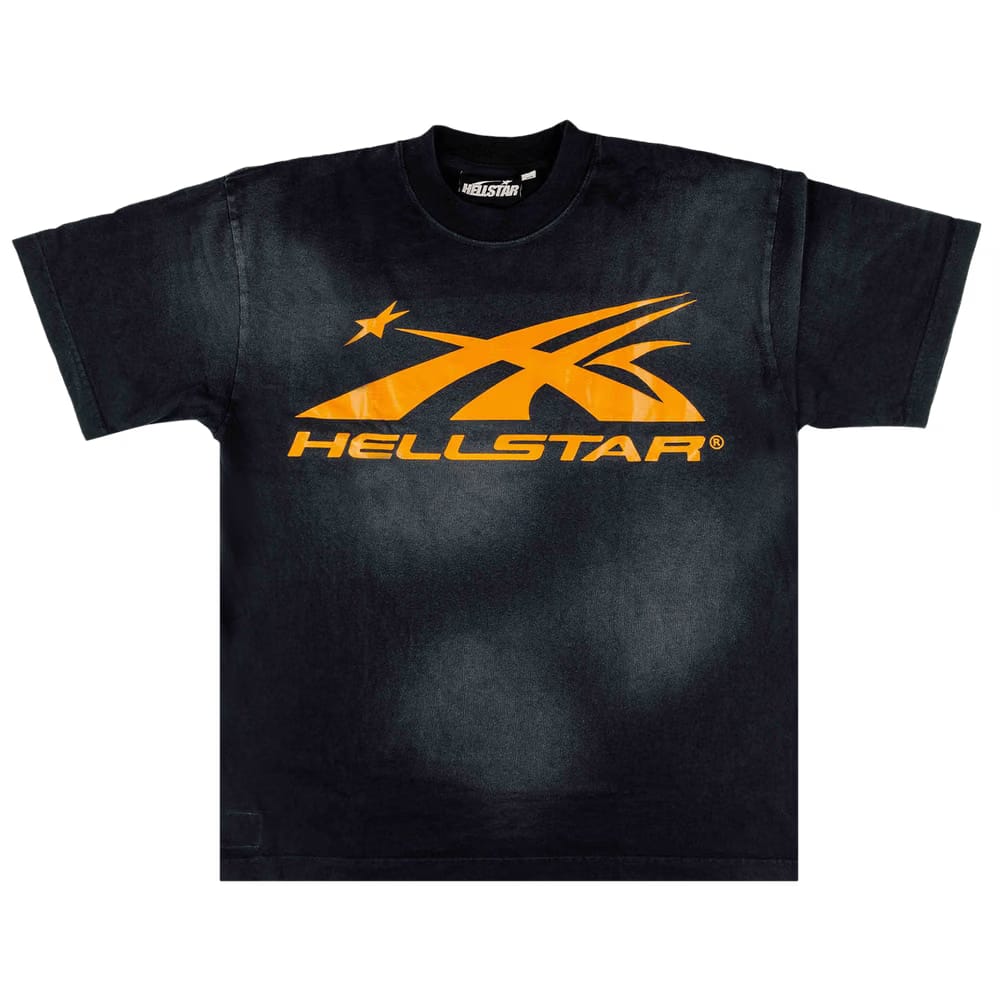 Hellstar Classic T-Shirt Black/Orange