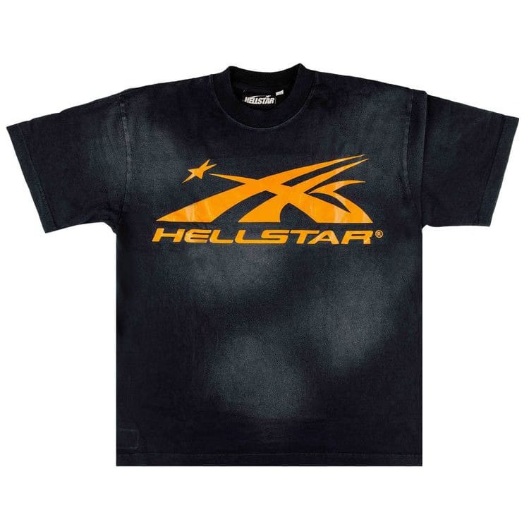 Hellstar Classic T-Shirt Black/Orange