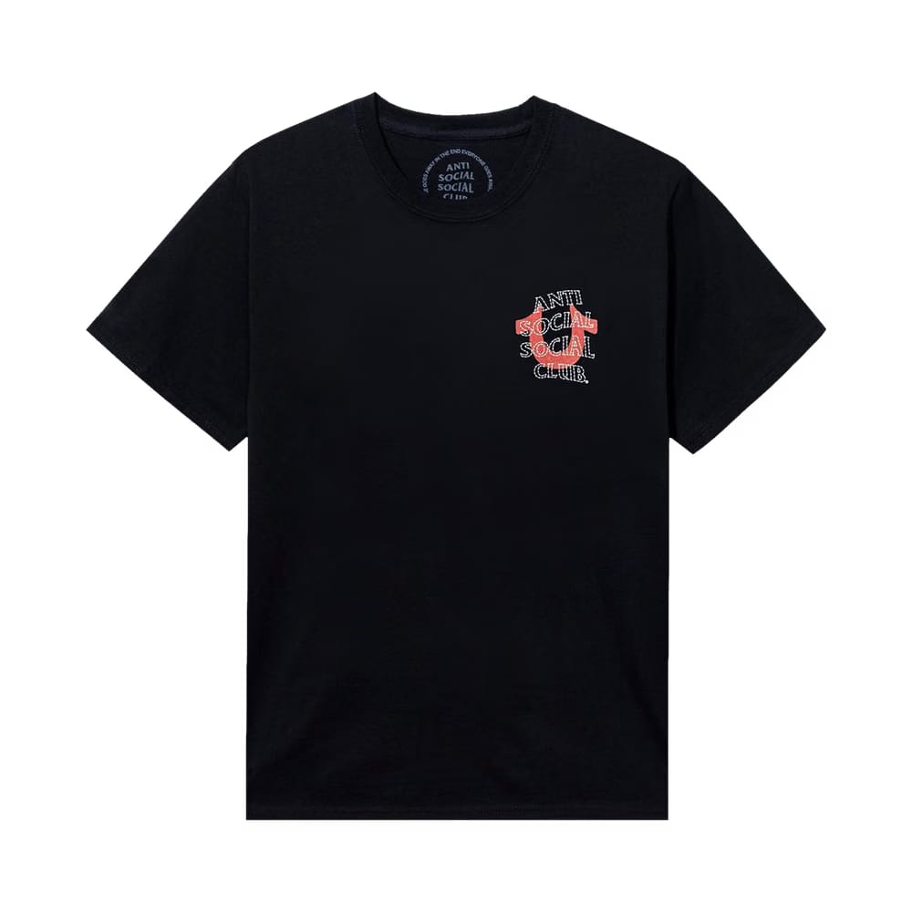 Anti Social Social Club x True Religion Anti-Truth Premium Heavyweight T-Shirt Black
