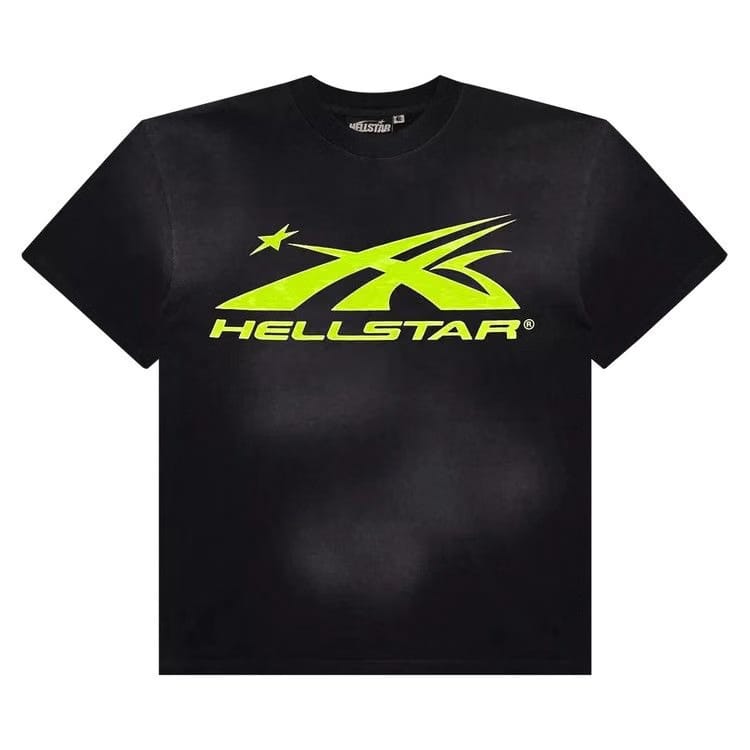 Hellstar Classic T-Shirt Black/Neon Green