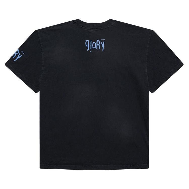 Hellstar Crochet Jesus T-Shirt Black