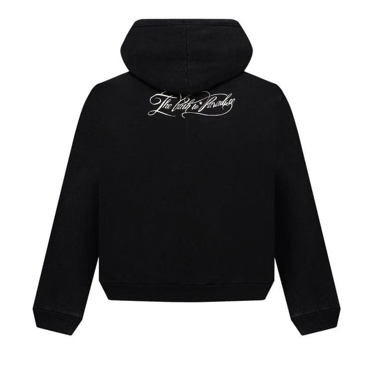 Hellstar Essentials Zip Up Hoodie Black