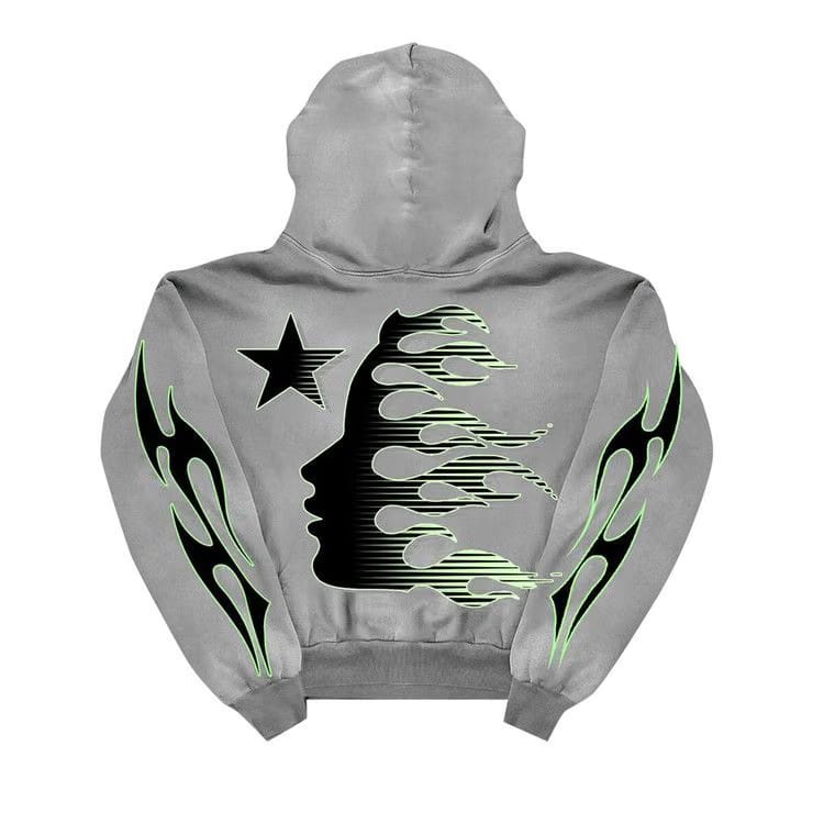 Hellstar Sport Hoodie Grey