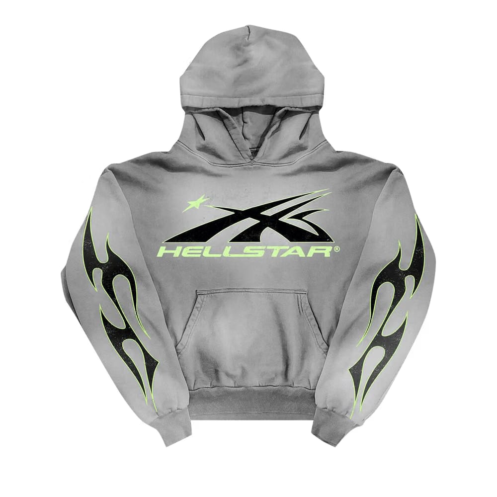 Hellstar Sport Hoodie Grey