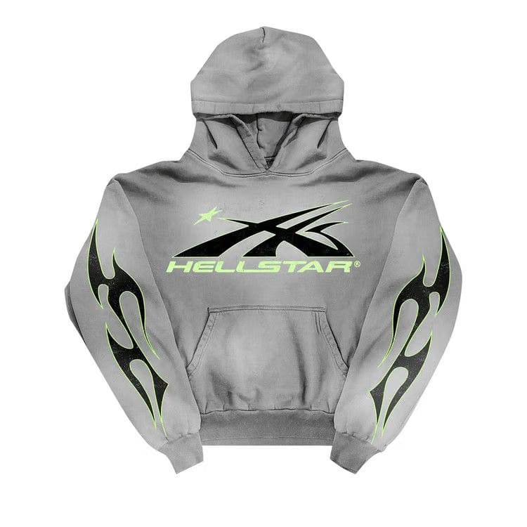 Hellstar Sport Hoodie Grey