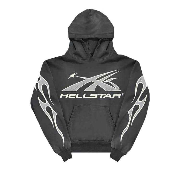 Hellstar Sports Hoodie Grey