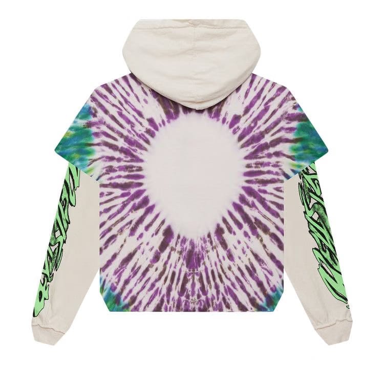 Hellstar Tye-Dye Zip-Up Hoodie Multicolor