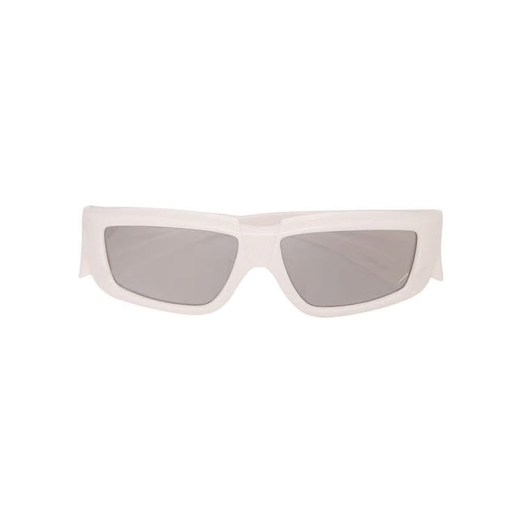 Rick Owens Rick Sunglasses Cream White