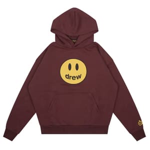 Drew House Mascot Oversized Oversized Hoodie Burgundy