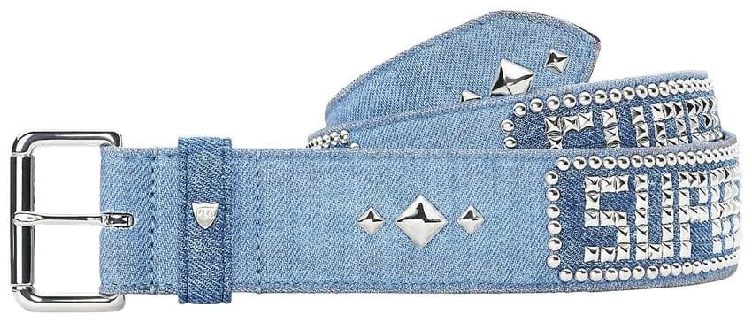 Supreme x Hollywood Trading Company Studded Belt Denim