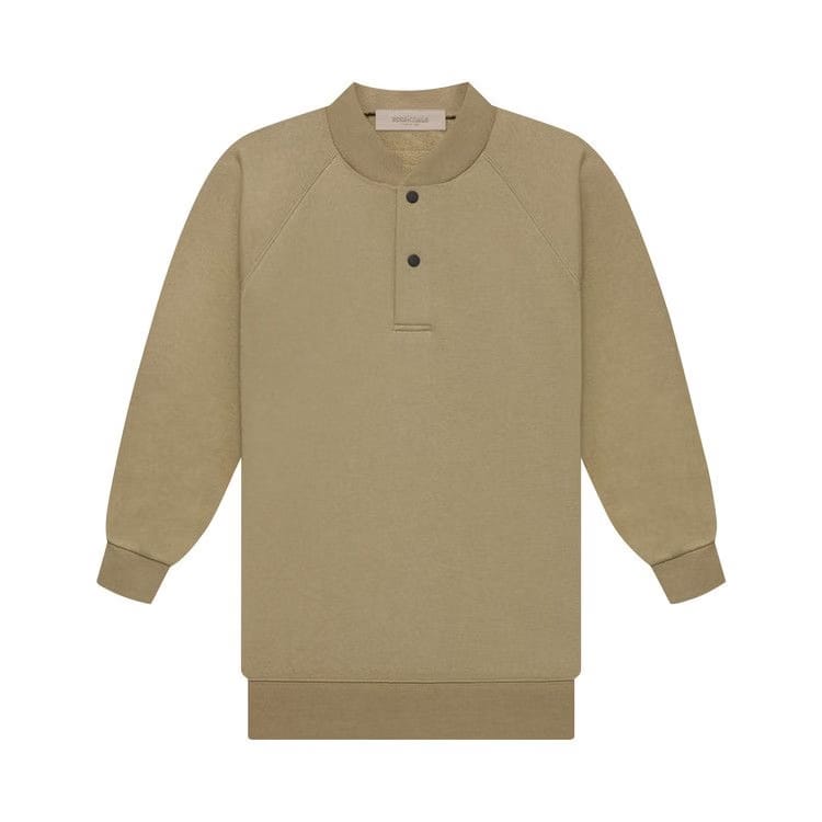 Fear of God Essentials 3/4 Sleeve Henley Oak