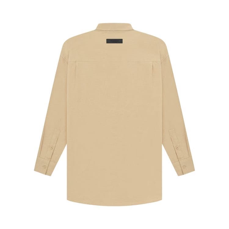 Fear of God Essentials Long-Sleeve Oxford Sand