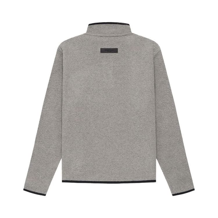 Fear of God Essentials Kids Polar Fleece Pullover Dark Oatmeal