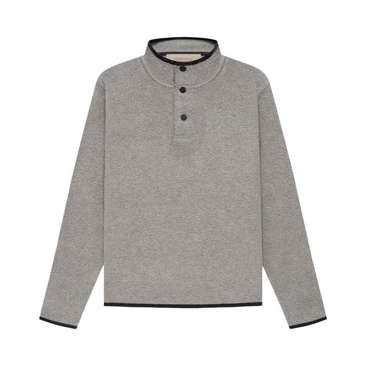 Fear of God Essentials Kids Polar Fleece Pullover Dark Oatmeal