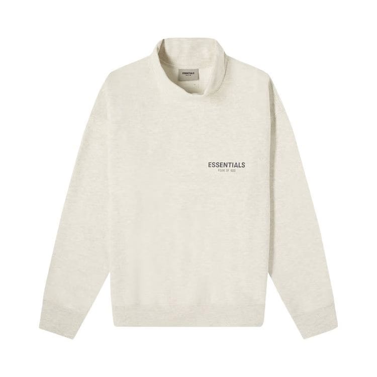 Fear of God Essentials Pullover Mockneck Oatmeal