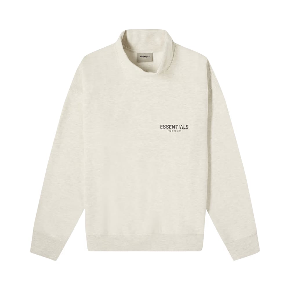 Fear of God Essentials Pullover Mockneck Oatmeal