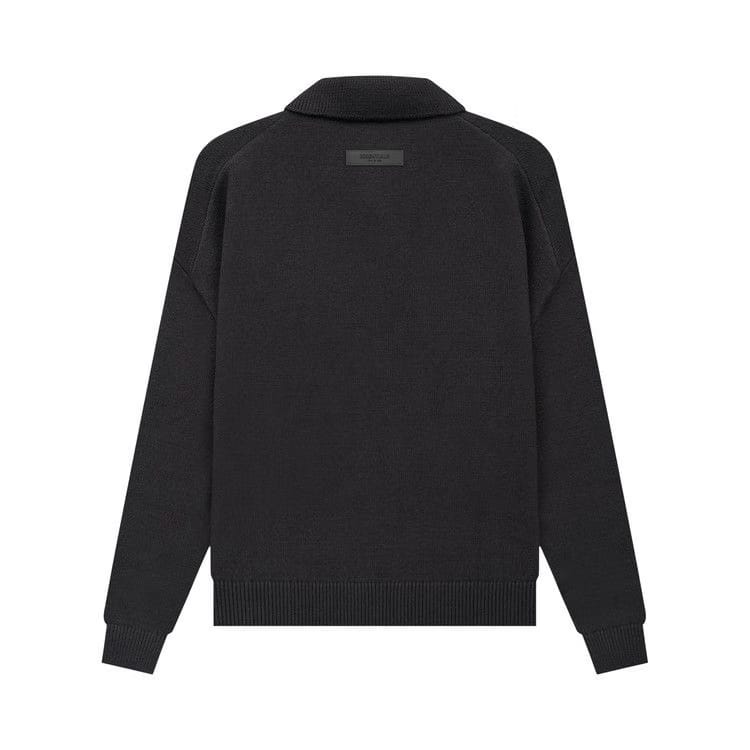Fear of God Essentials Knit Long-Sleeve Polo Iron