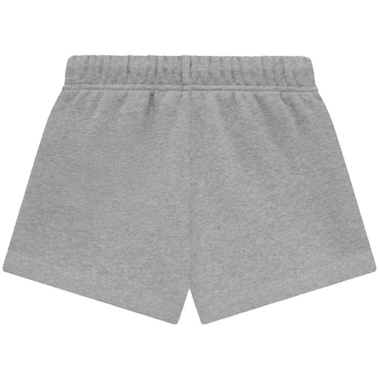 Fear of God Essentials Kids Running Shorts Dark Heather Oatmeal