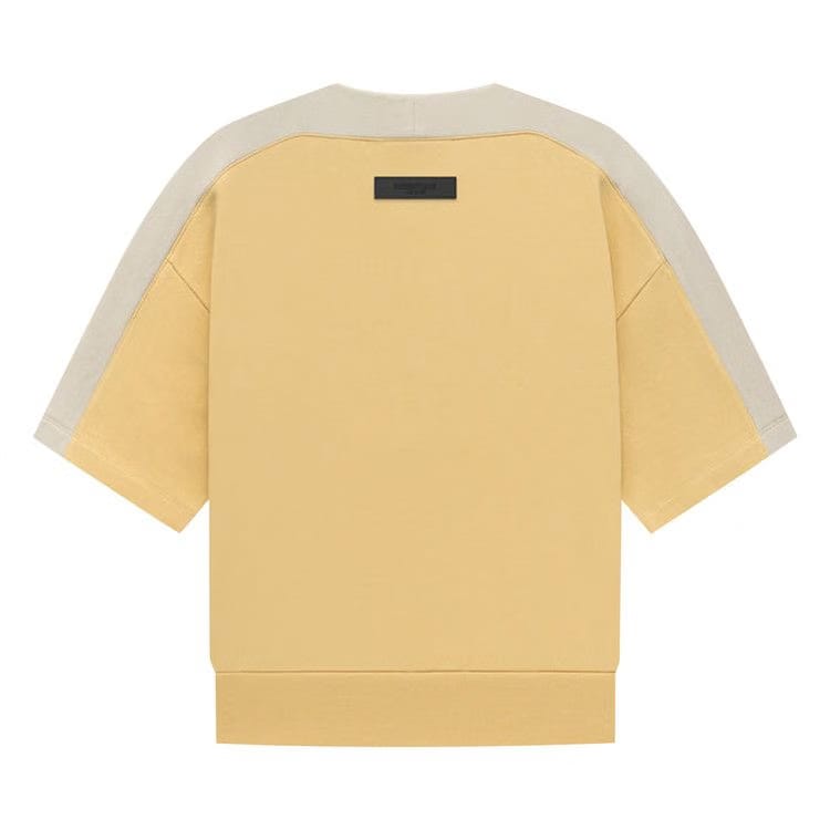 Fear of God Essentials Kids Terry Baseball Henley Light Tuscan