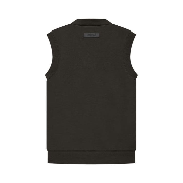 Fear of God Essentials V Neck Vest Off Black