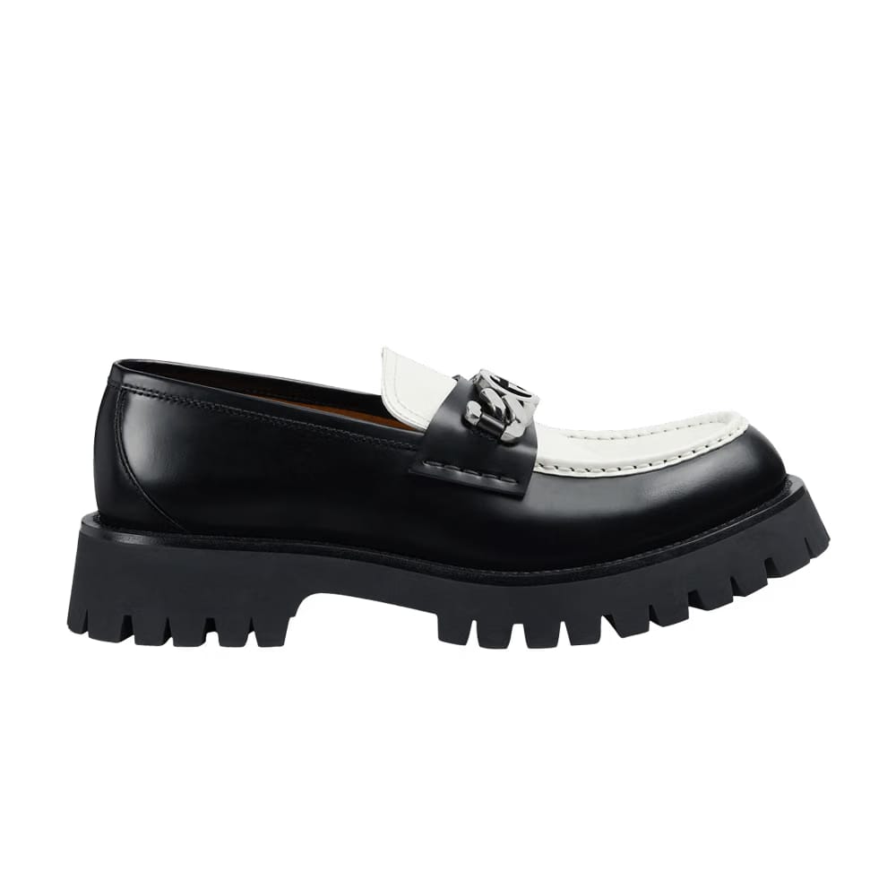 Gucci Loafer Interlocking G - Black Off White