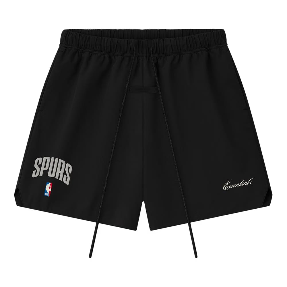 Fear of God Essentials Spurs Classic Shorts Black