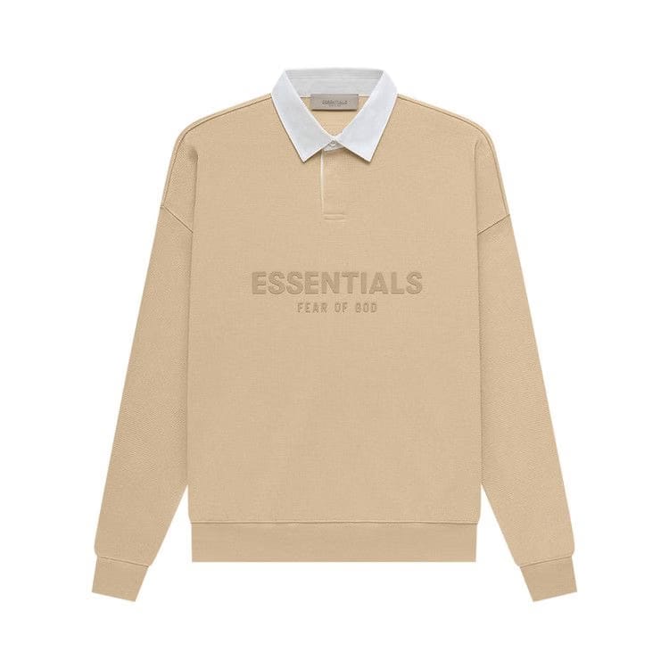 Fear of God Essentials Waffle Henley Rugby Sand
