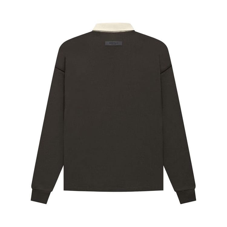 Fear of God Essentials Henley Rugby Off Black